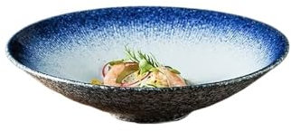 Assiettes à dîner Assiettes à Dessert Bol grande assiette vaisselle assiette creuse assiette creuse japonaise grande assiette assiette à salade de légumes Assiettes à dîner Assiettes en Céramique(A)