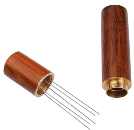 Whakano WDT Tool, Espresso Coffee Stirrer Tool, Coffee Distributor Tool with Metal Stand with 5 Fine Needles, Coffee Tamper Espresso Needle, Coffee Accessories, Gifts for Barista, C