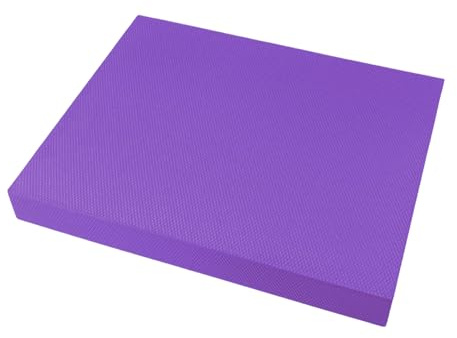 Träningsbalansplatta | 50x40 cm Tjock Stabilitetsmatta | Träningsdyna, Balansplatta, Balansbräda,För Kvinnor och Män, Inomhus, Golv, Yoga, Pilates, Träning, Fysisk Träning, Stretching