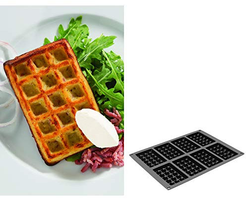 Paderno Waffels Molds Cm 40x30 Flexipat Silicone