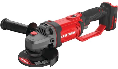 CRAFTSMAN V20* Angle Grinder, Small, 4-1/2-Inch, Tool Only (CMCG400B)