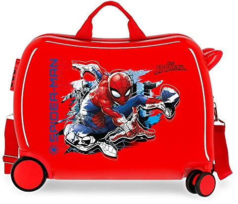 Marvel (MAS2Q) Spiderman Geo Infantil, Rot (Rojo)