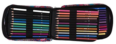 Buntstifte, 72 Farbstifte auf Ölbasis Set Macaron Color für Graffiti