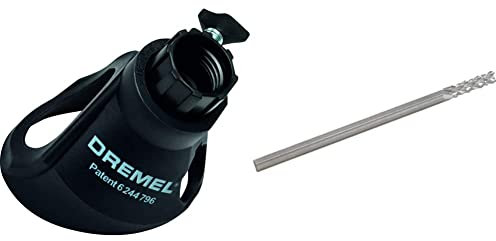 Dremel 570 Fugenfräsmesser, für Multifunktionswerkzeug & 568 Zubehör Set für Multifunktionswerkzeug zum Entfernen von Fugenmörtel bei Wand- und Bodenfliesen