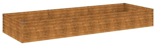 vidaXL Hochbeet 291x100x36 cm Cortenstahl