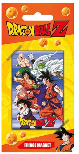 Dragon Ball Z Heroes Strike Fridge Magnet (One Size) (Yellow/Orange/White)