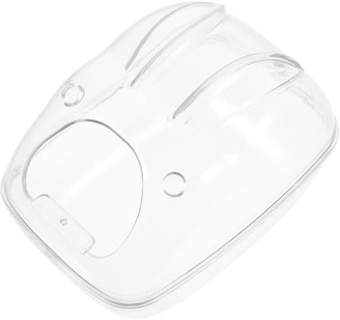 HANABASS Duschbox Für Hamster Hamster-sandbadewanne Transparent Kleines Haustierbad Einfache Reinigung Kompakte Robuste Konstruktion Hamsterkäfigzubehör