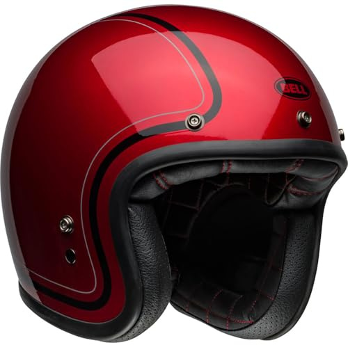 BELL HELMET CUSTOM 500 CHIEF CANDY RED M ECE6
