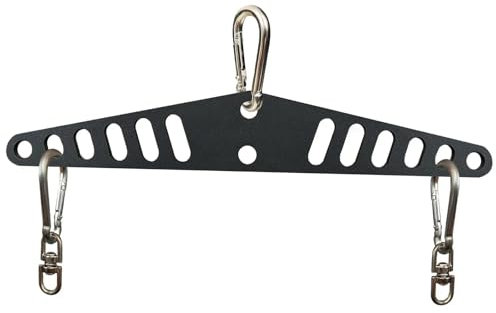 JBJYGSG Lat Pull Down T Bar Multi Grip Spreader Bar For Crossover Gym Cable Machine For Back Arm Muscle Building