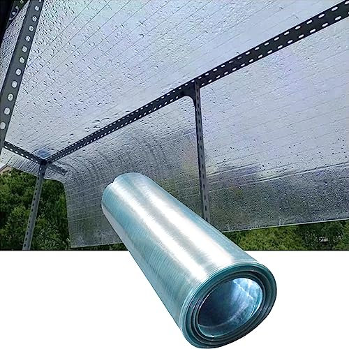 Placas de Policarbonato, Película transparente resistente a los rayos ultravioleta para invernaderos, paneles de iluminación natural a prueba de lluvia para techos, para paneles de vidrio para exteri