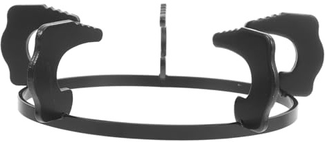 Rejilla Antideslizante para Ollas de Cocina a Gas de Hierro Negro | Soporte Estable para Wok, Accesorio para Estufa de Gas, Diseño Resistente al Calor y Uso en Cocina