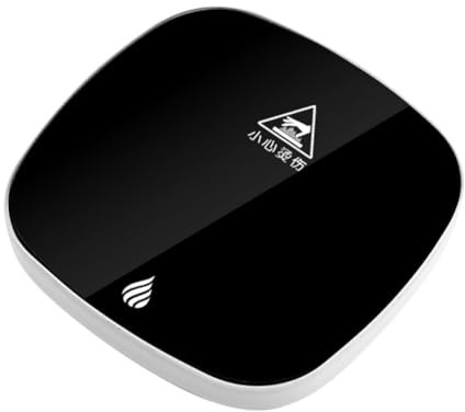 TEHAUX Chauffe-Tasse USB Compact Tapis Chauffant Électrique Température Constante 50 ℃ Réchauffeur De Boissons pour Bureau Maison Dortoir