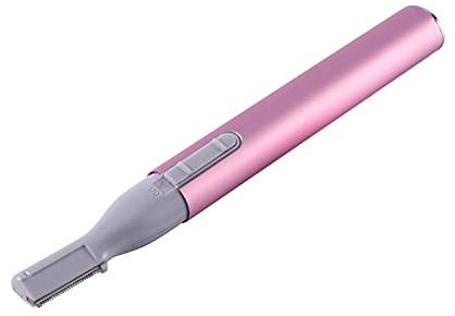 LUCKDANO Nasentrimmer für Damen, Tragbarer Elektrischer Rasierer für Gesicht, Augenbrauen, Haare, Körper, Rasierer für Schnelle Pflege – Inklusive Reinigungsbürste und Augenbrauenkamm