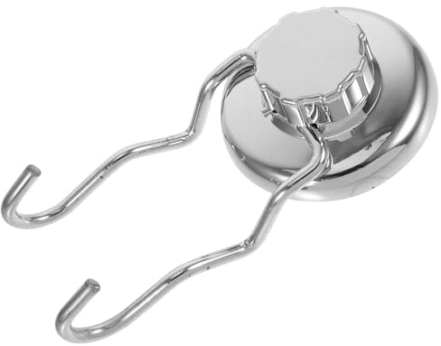 MOBUTOFU Ganci da Parete in Acciaio Inox Ventosa Resistente e Rimovibile, per Organizzare Asciugamani e Accessori in Bagno e Cucina senza Trapano