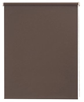 Sunlines HWA10480 Seitenzugrollo Verdunklung, Stoff, braun/weiß, 62 x 180 cm