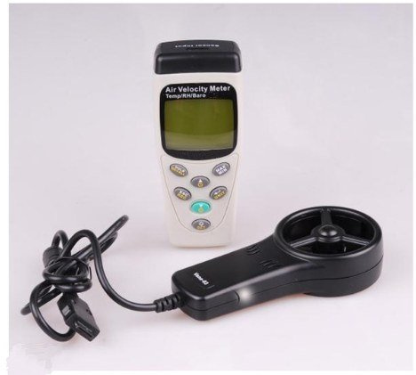 GOWE Digital Multifunction Anemometer Meter,Temperature Tester, Humidity Tester,Absolute Pressure Tester Datalogger