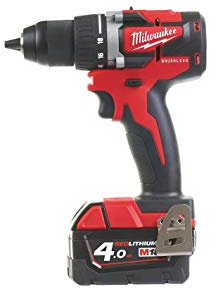 Trapano avvitatore compatto M18 CBLDD-402C MILWAUKEE - 2 batt. 4,0 Ah - 4933464539