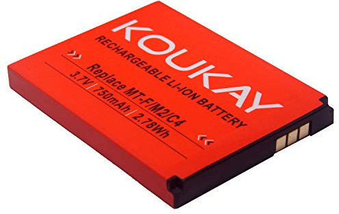 Ersatz Akku für AVM Fritz!Fon MT-F M2 C4 C5 312BAT016 312BAT006 FritzFon DECT MTF mit 750mAh