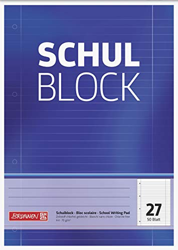 Brunnen 1052527 Schulblock/Notizblock (14 Blöcke)