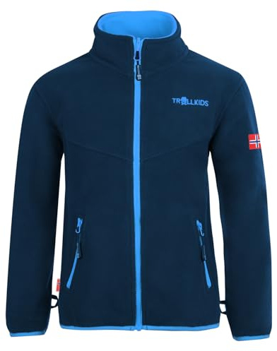 Trollkids Kids Oppdal Jacket XT 128, Dark Navy