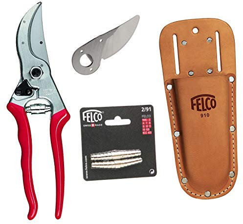 Kit cesoie e ricambi originali Felco Modello 4 - Fondina - Lama - Molle