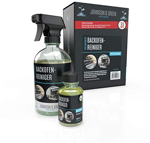 Greenpower Nettoyant pour four jusqu'à 3 litres, dissout automatiquement les huiles incrustées, les graisses et les résidus de cuisson incrustés.