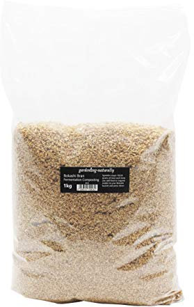 Gardening Naturally Bokashi Bran 1kg Bag Compost Accelerator Organic Kitchen Waste Molasses (1Kg)