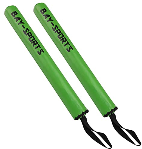 BAY-Sports Boxsticks Boxing Sticks Schlagpolster Schlagkissen Reflex Training Stöcke Schaumstoff MMA K1 Muay Thai Thaiboxen Kickboxen Krav MAGA