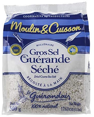 LE GUERANDAIS - Gros Sel Séché Spécial Moulin Sachet 500G - Lot De 3 - meilleure offre