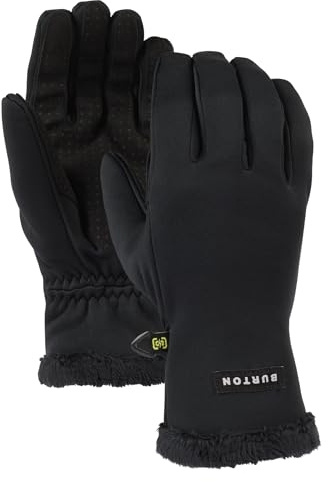 Burton Women's Sapphire Gloves, True Black, Medium