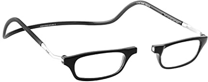 CliC Eyewear - Herren Lesebrille XL - Lesebrille mit Magnet - Polyamid TR90 - Flexible Single Vision