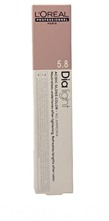 L'ORÉAL Professionnel Dialight Intensive Haarfarbe 50 ML, Stab, Dunkelblondes Kupfergold, Färbung