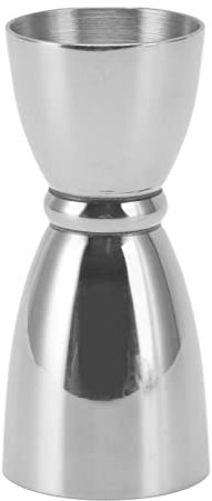 Edelstahl-Glocken-Jigger-Bar-Werkzeug, Elegantes Glockenförmiges Mess-Oz-Becher-Likör-Messzeichen für Bars und Haushalte