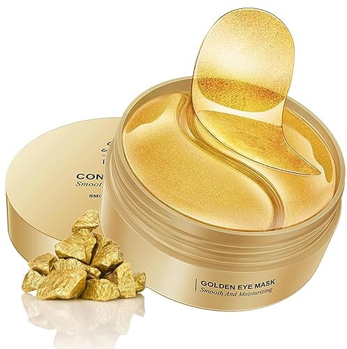 Cerotti per Occhi,Patch Occhi 60 Pcs, Collagene Patch Occhi, Maschere per Occhi per Occhi Gonfi, Occhiaie, Borse Sotto Gli Occhi, Migliora Linee e Rughe,Effetto Idratante e Antietà