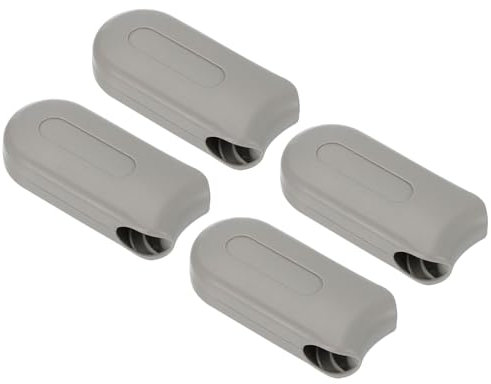 QUARKZMAN Jalousie Kordel Gewicht 4Stk 78mm Vorhang Fenster Fensterladen Perlen Kette Griff Römisch Vertikal Rollo Schatten für Fenster Teile Grau