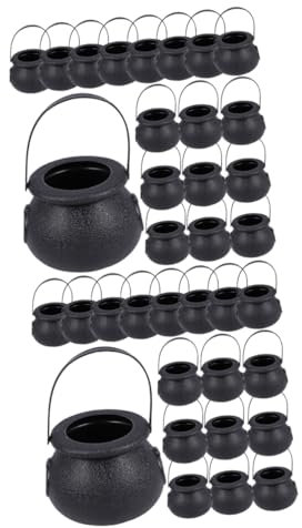 OFFSCH 36stücke Teiliges Halloween Süßigkeiten Eimer Handliche Plastik Candy Körbe Für Partys Kostüme Und Feiern Für Snacks Kekse Und Halloween Treats