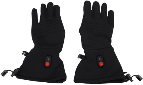 Drfeify Calefactables Recargables con Pantalla Táctil, Forros Gruesos para Ciclismo, esquí, Senderismo, Calefactores Flexibles con Pilas para Hombres y Mujeres