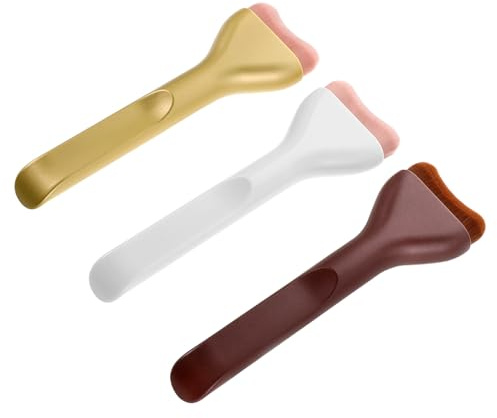 LRXIYODE 3 St Bärbar Makeupborste Ansiktspulsborste Sminkborste För Foundation Sminkblandningsborste Foundation Applikator Makeupborste För Kvinnor Sminkapplikatorborste Sminkpulsbens