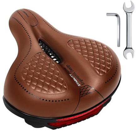 NONGYU Durabilité - Coussins d'assise pour VTT - Polyvalents - Pour homme et femme - Cyclisme - Entraînement - Loisirs - Longue selle de vélo