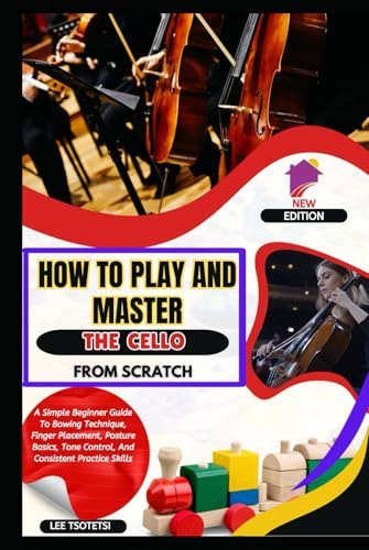 How To Play And Master The Cello From Scratch: A Simple Beginner Guide To Bowing Technique, Finger Placement, Posture Basics, Tone Control, And Consistent Practice Skills