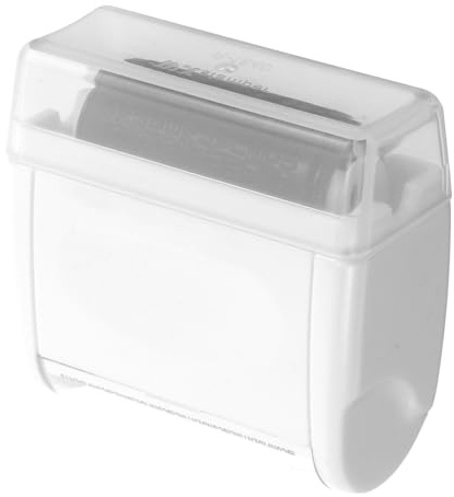 IDEANATEGRATE Redaction Roller Security Stamper, Id Protector Ink Roller for Privacy Protection, Plastic Body, Helps Obscure Sensitive Information on Offers and Tax Documents