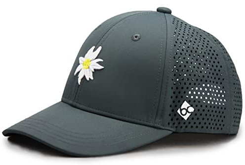 Bavarian Caps Edelweiß Curved Cap, grau, ONE Size