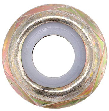 M10x1.25 Mutter, Universal Linksgewinde Mutter M10x1.25 Praktischer Ersatz für Trimmer Freischneider für M10x1.25 Linksgewinde