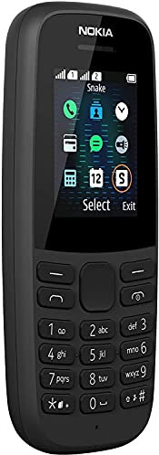 Nokia 105 Dual-SIM (2019) schwarz entsperrt