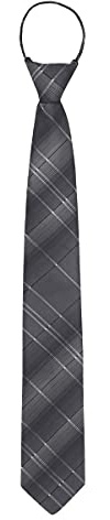 WANYING 7cm Schmalen Krawatte Vorgebunden mit Reißverschluss für Herren Security Sicherheits Krawatte Casual Business Länge 48cm Kariert Gestreift Geblümt