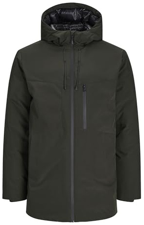 JACK & JONES Parka para hombre, Rosin., XS