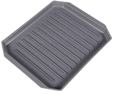 Barbecue per il forno a microonde – Accessori per la cottura di, vassoio porta pancetta a microonde | Utensile per cottura a microonde, senza sforzo sano, veloce vassoio da cucina, carne a microonde