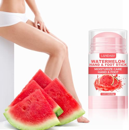 Crema hidratante y anticracking Foot Cream, Urea Foot Cream 60%, crema para pies muy secos, bálsamo de talón, alivia el picor para pies secos y agrietados, talones, codos, 40 g de sandía