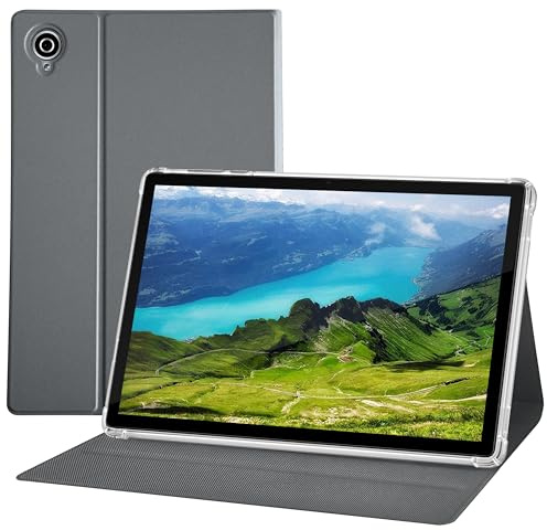 Tibuta Android 14 Tablet,10 Inch Tablets with Protective Case, Quad Core Processor, 5.0MP Front+8.0MP Rear Camera, 5000mAh Bluetooth IPS Tablets, Wi-Fi Tablet