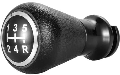 Pomo Palanca De Cambios para Peugeot 106 206 306 406 107 207 307 407 301 308 2008 3008 Perilla De Cambio De Marchas Automática(Black)